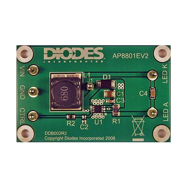 AP8801EV2 Diodes Incorporated Development Boards, Kits, Programmers